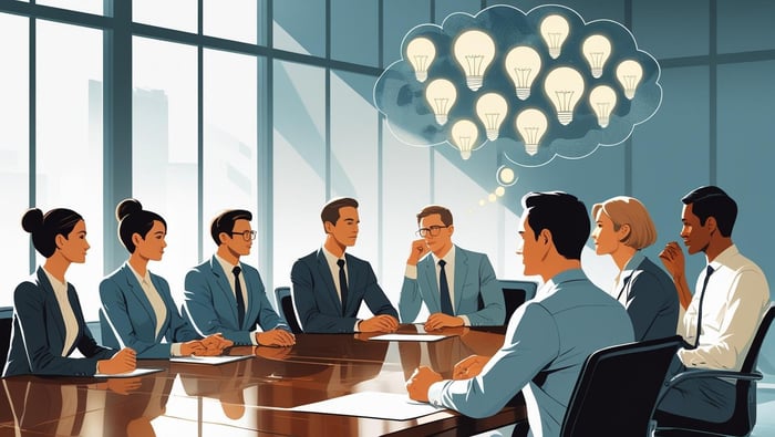 Leadership meeting_staying silent